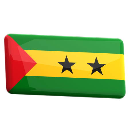 São Tomé e Príncipe  3D Icon