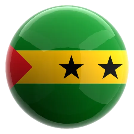 São Tomé e Príncipe  3D Icon