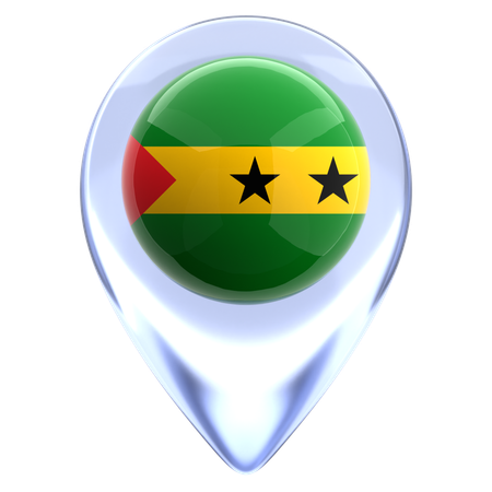 São Tomé e Príncipe  3D Icon