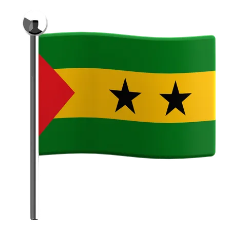 São Tomé e Príncipe  3D Icon