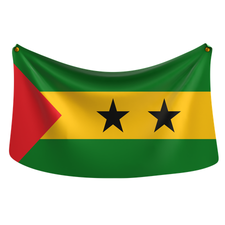 São Tomé e Príncipe  3D Icon