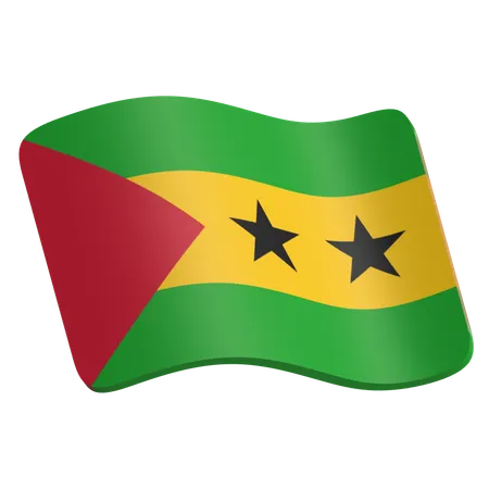 São Tomé and Principe  3D Icon