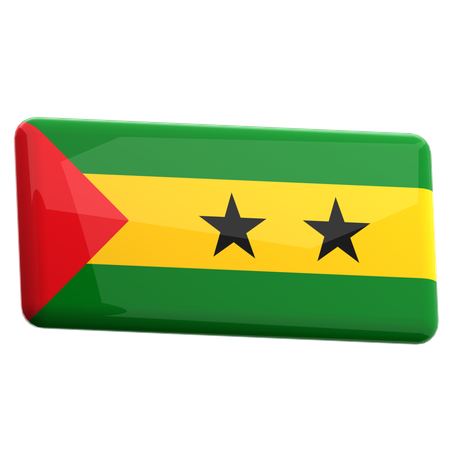 Sao Tomé et Principe  3D Icon