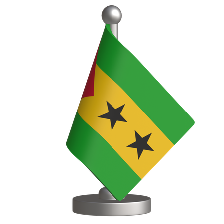 Sao Tomé et Principe  3D Icon