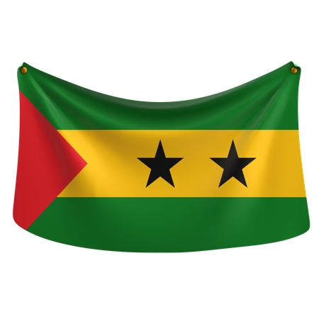 São Tomé und Príncipe  3D Icon