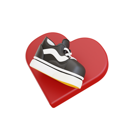 Sapatos amor  3D Icon