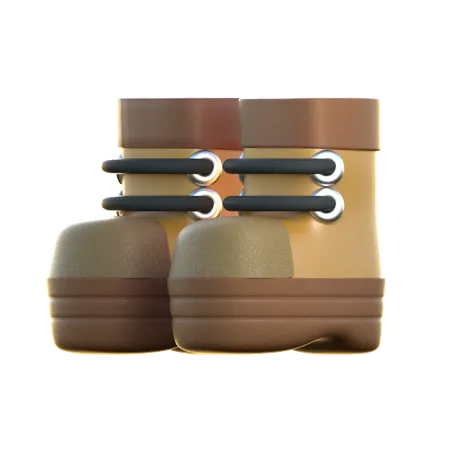 Sapatos de aventura  3D Icon