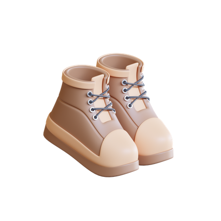 Sapatos de caminhada  3D Icon