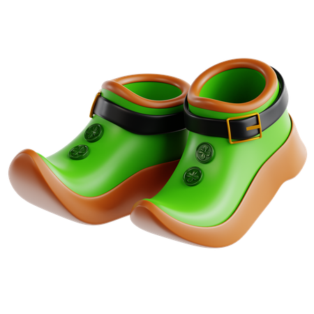 Sapatos de duende  3D Icon