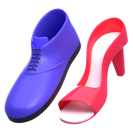 Sapatos de noiva  3D Icon