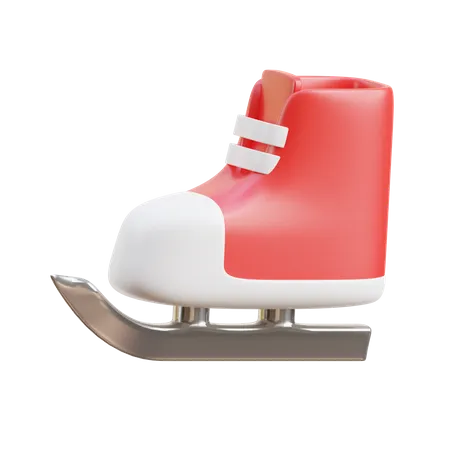 Sapatos de skate no gelo  3D Icon