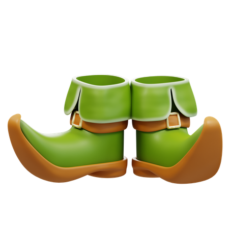 Sapatos do dia de são patrício  3D Icon