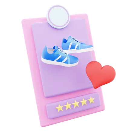 Comentários sobre sapatos  3D Icon