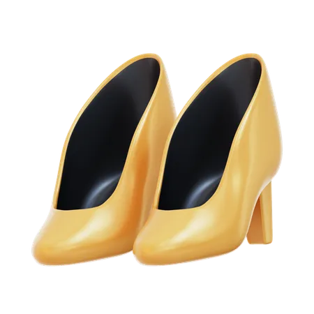 Sapatos de mulher  3D Icon