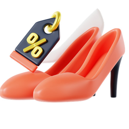 Sapatos de mulher  3D Icon