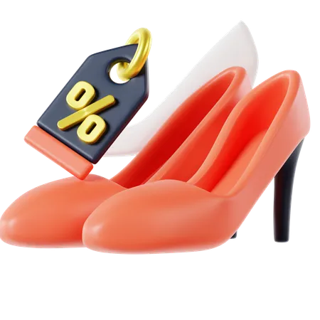 Sapatos de mulher  3D Icon