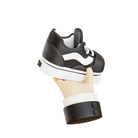 Mão de sapatos  3D Icon