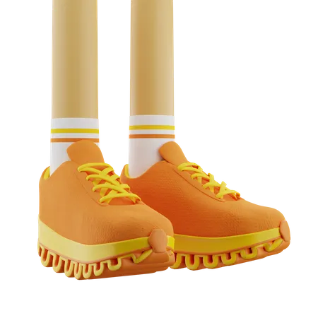 Pernas de sapatos  3D Icon