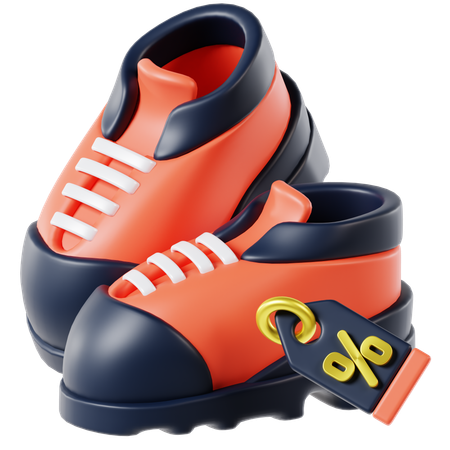 Venda de sapatos  3D Icon