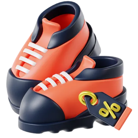 Venda de sapatos  3D Icon