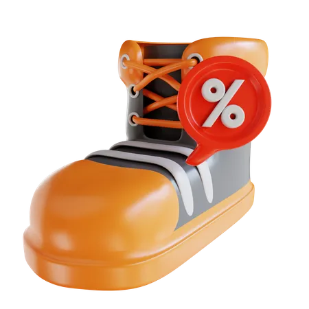 Venda de sapatos  3D Icon