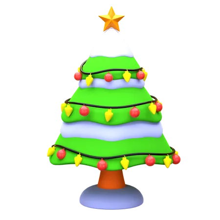 Sapin de Noël  3D Icon