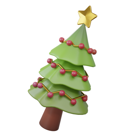 Sapin de Noël  3D Icon