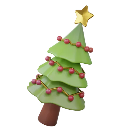 Sapin de Noël  3D Icon