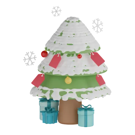 Sapin de Noël  3D Icon