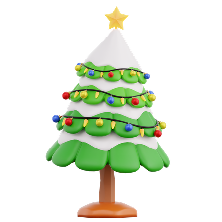 Sapin de Noël  3D Icon