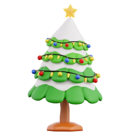 Sapin de Noël  3D Icon