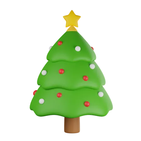 Sapin de Noël  3D Icon