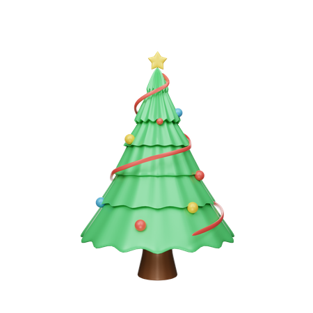 Sapin de Noël  3D Icon