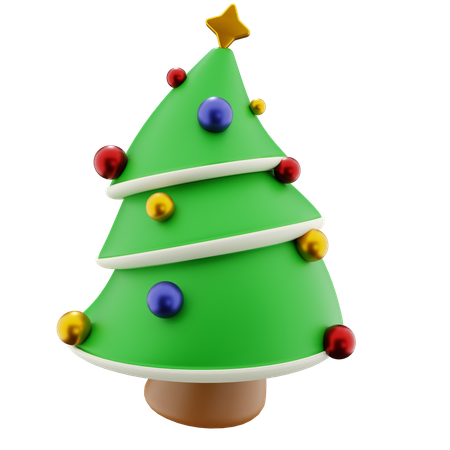 Sapin de Noël  3D Icon