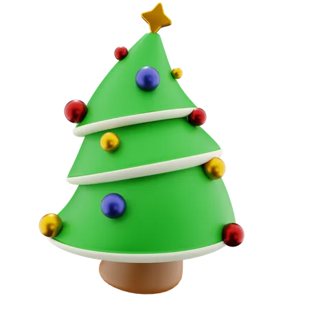 Sapin de Noël  3D Icon