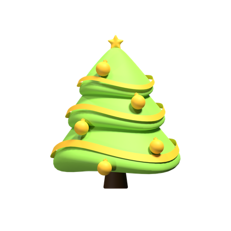 Sapin de Noël  3D Icon