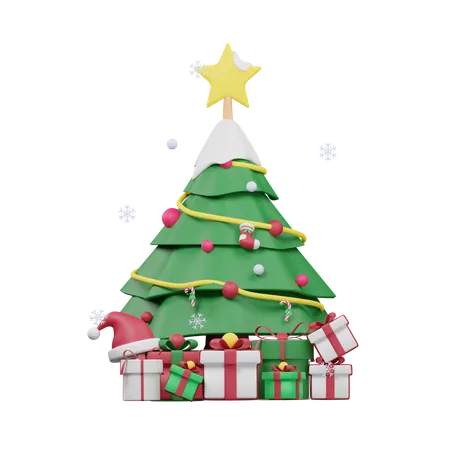 Sapin de Noël  3D Icon