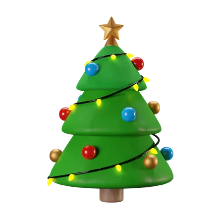 Sapin de Noël  3D Icon