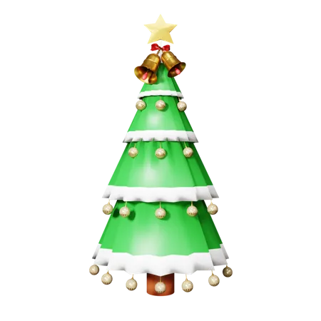 Sapin de Noël  3D Icon