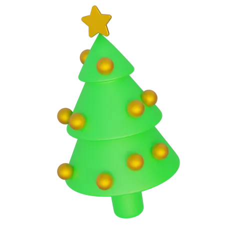 Sapin de Noël  3D Icon