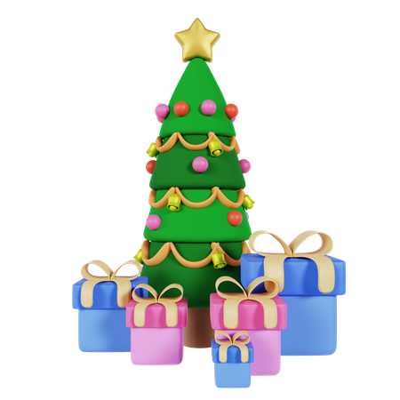 Sapin de Noël  3D Icon