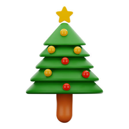 Sapin de Noël  3D Icon