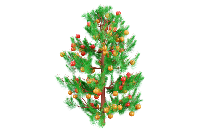 Sapin de Noël  3D Icon