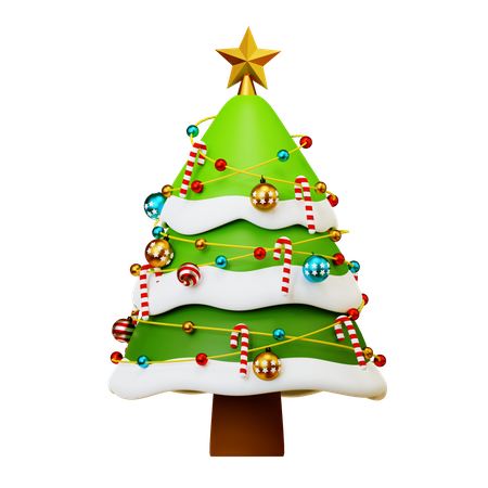 Sapin de Noël  3D Icon