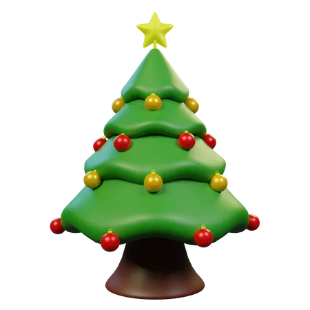 Sapin de Noël  3D Icon