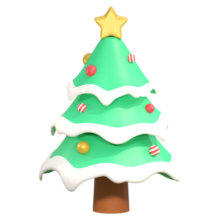 Sapin de Noël  3D Icon