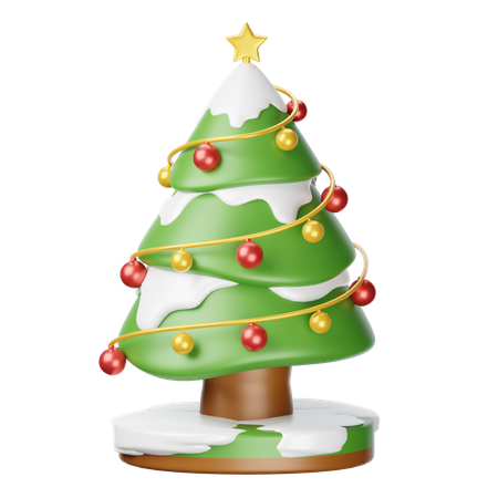 Sapin de Noël  3D Icon