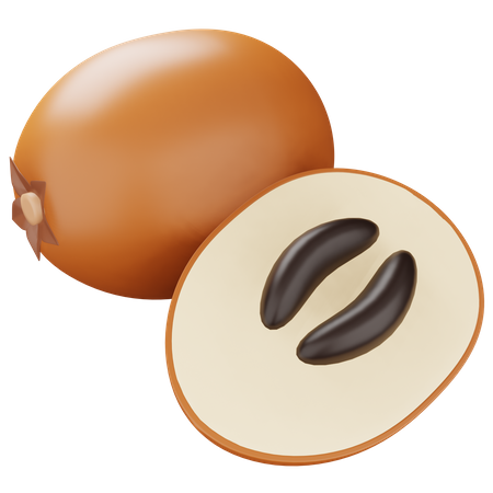 Sapoti  3D Icon