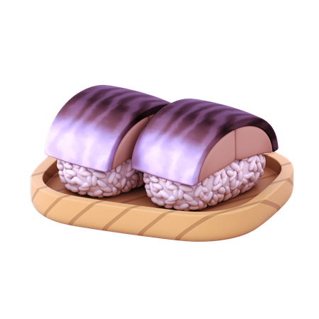 Nigiri de sardina  3D Icon