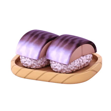 Sardine Nigiri  3D Icon